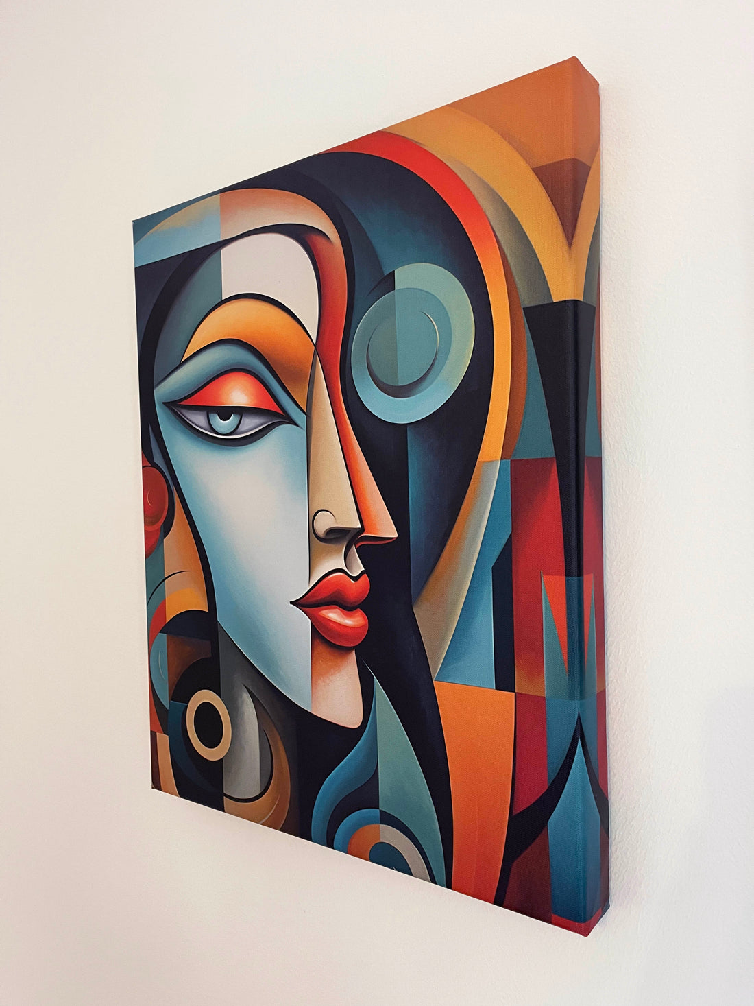 Abstract Art Face | Canvas 40x50cm | Decor Wall Art