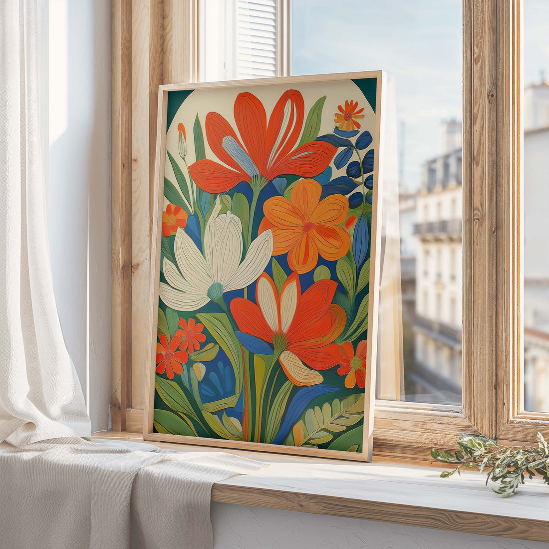 Flowers Matisse | Wall Art Print