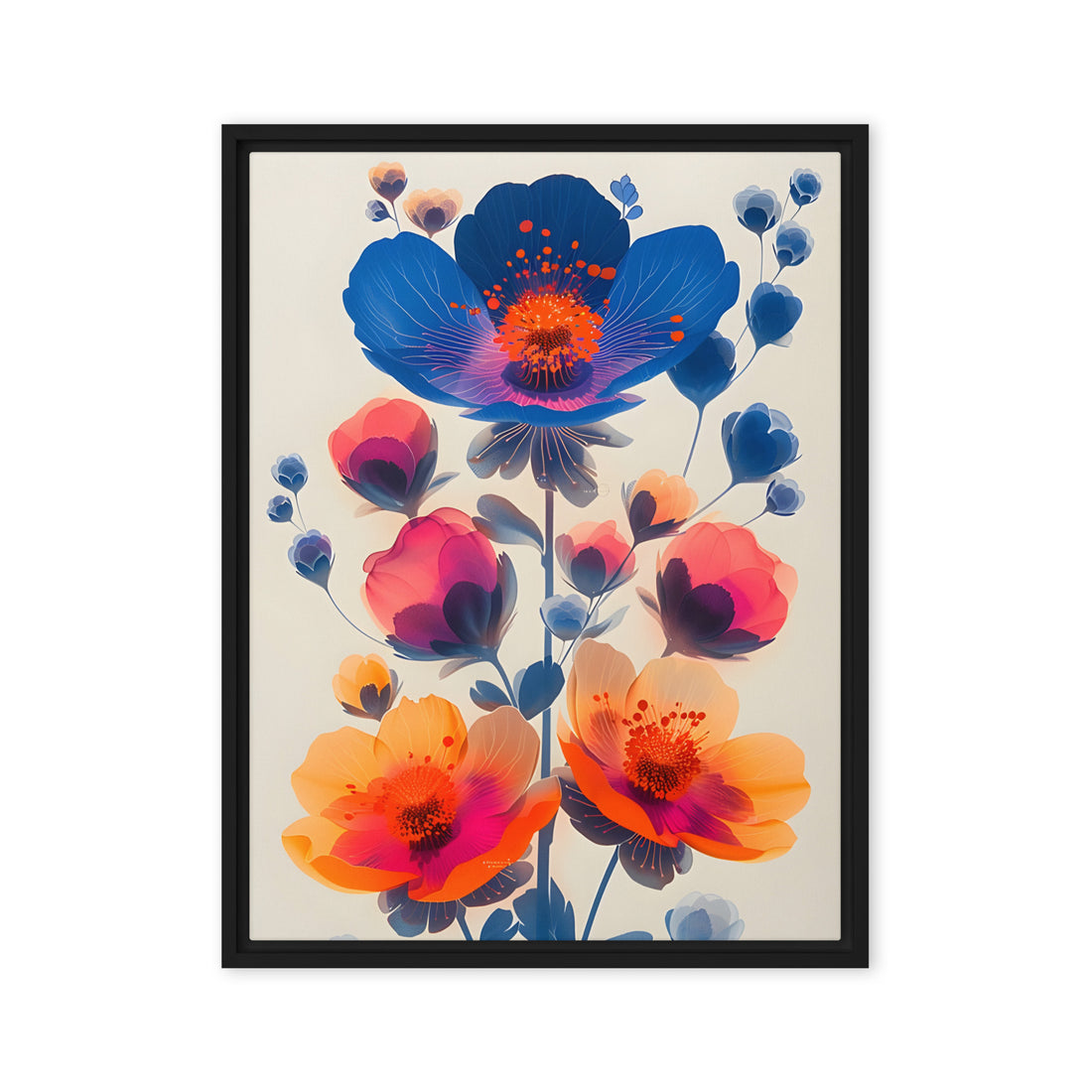 Botanical Canvas | Framed Canvas 24&quot;x32&quot;