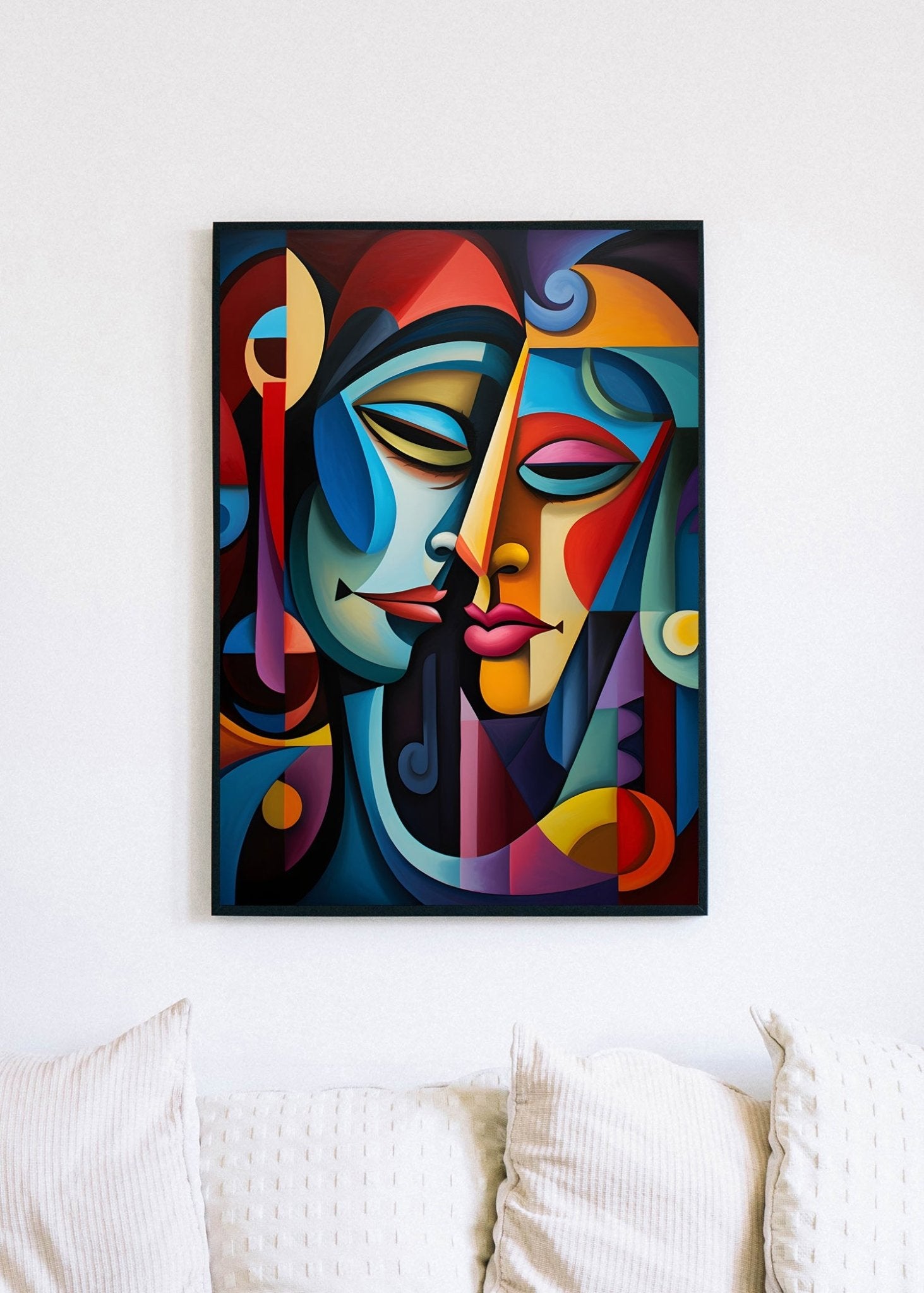 Abstract Face Print | Modern Ilustration Print | Creative Arts