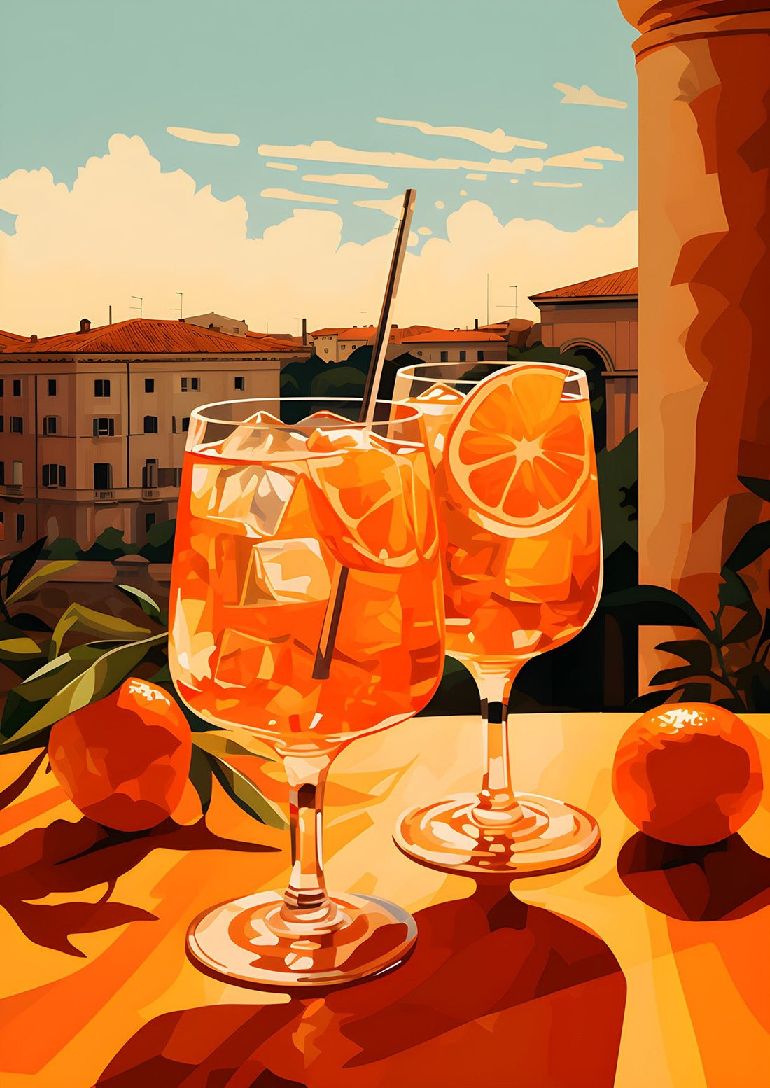 Aperol Spritz Rome | Spritz Rome Drinks | Creative Arts