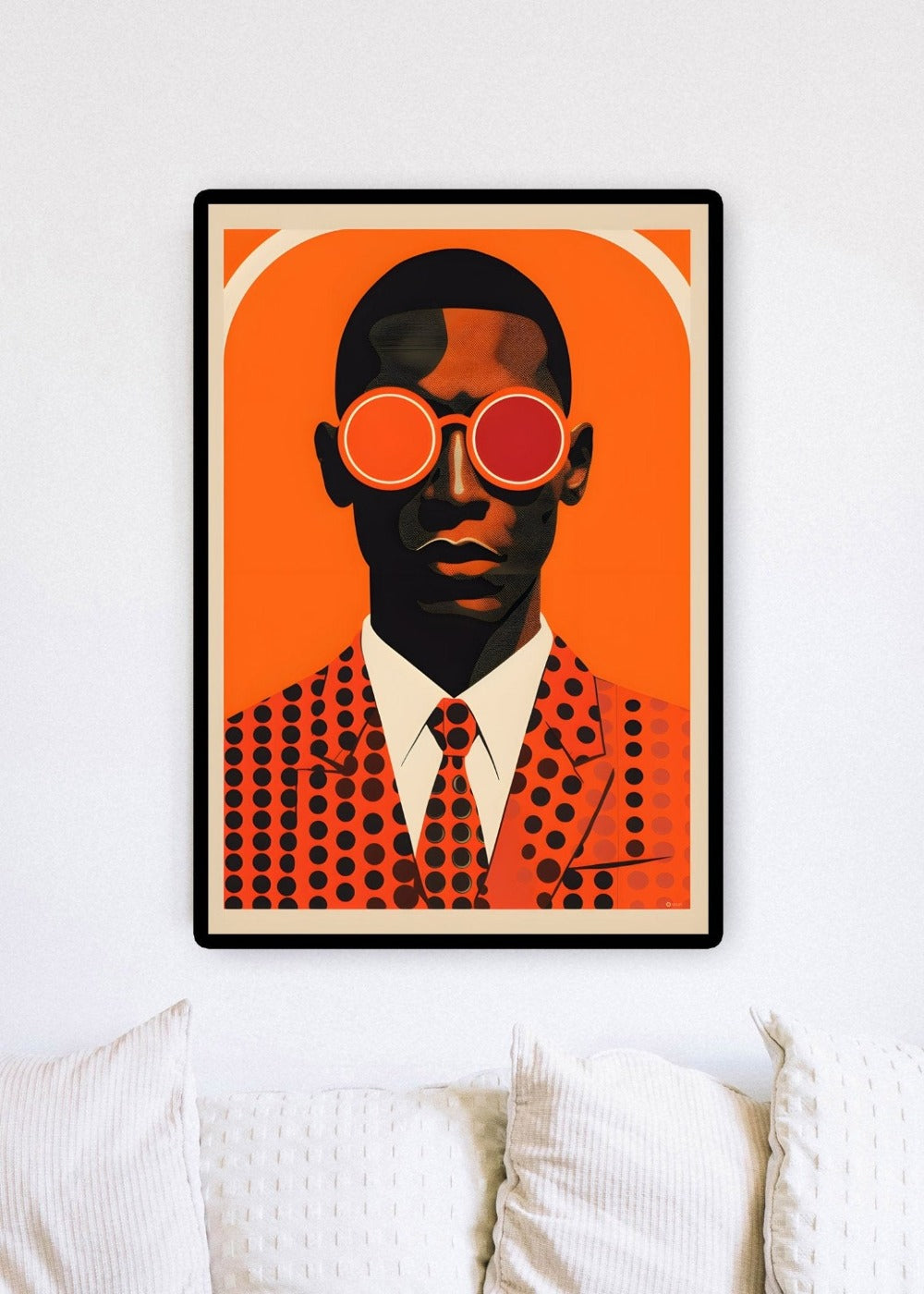 Black Man Modern Art | Modern Ilustration Print | Creative Arts