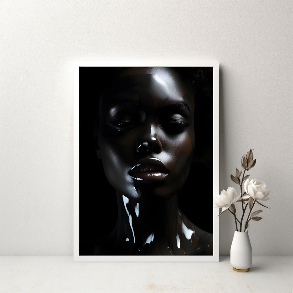 Black Woman in the Shadow | Art | Modern Art - Creative Arts