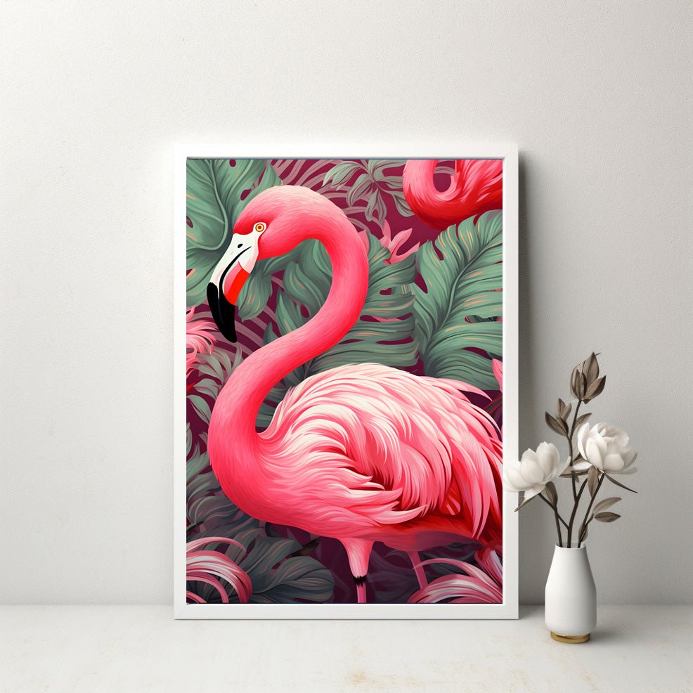 Flamingo Poster Wall Art | Wall Art Print | Creative Arts