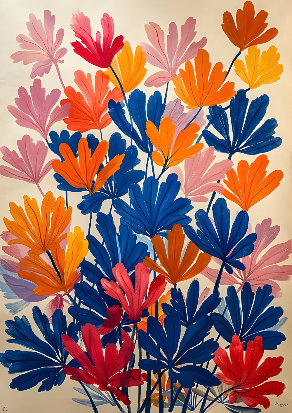 Matisse Flowers | Wall Art Print | Artwork - Creative Arts