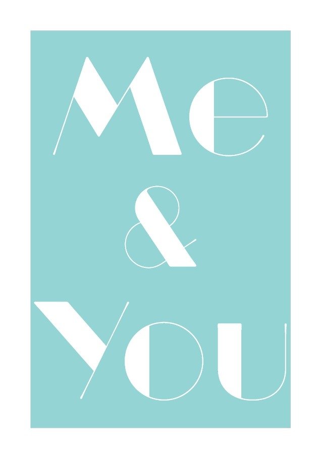 Me and You | Wall Art Print | Ilustration - Creative Arts